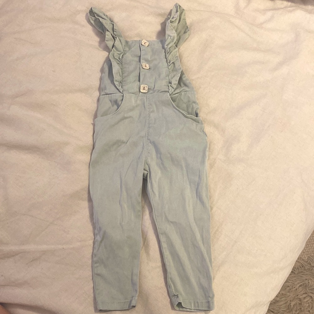 Zara Baby Ruffle Sleeve Overall
